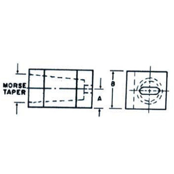 Morse Taper Holder for Drilling #5 - Sheartak Tools