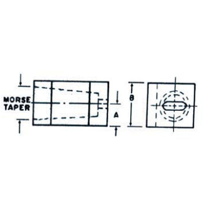 Morse Taper Holder for Drilling #5