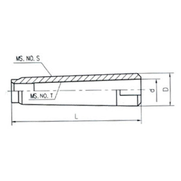 Morse Taper Sleeve - Sheartak Tools