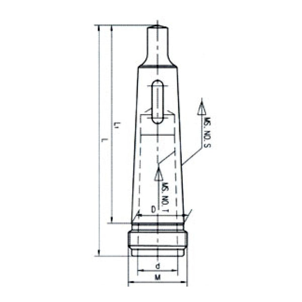 Morse Taper Sleeve - Sheartak Tools