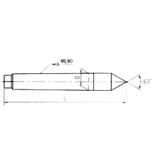 Solid Lathe Center - HSS - Sheartak Tools