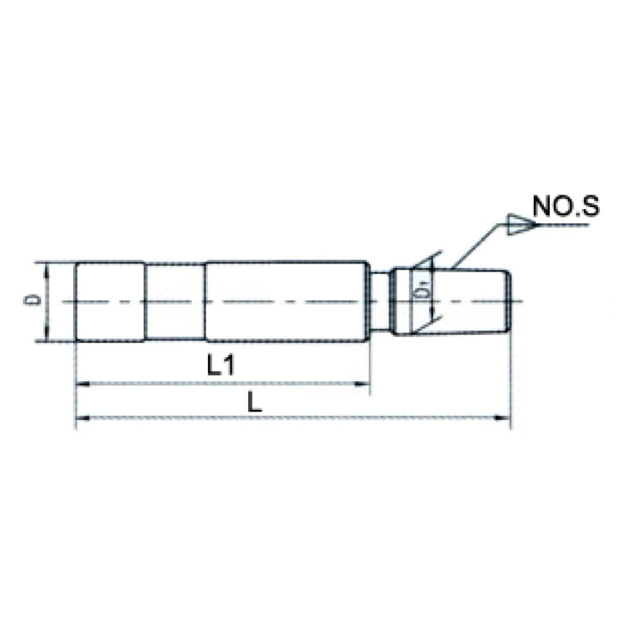 Straight Shank Drill Chuck Arbor