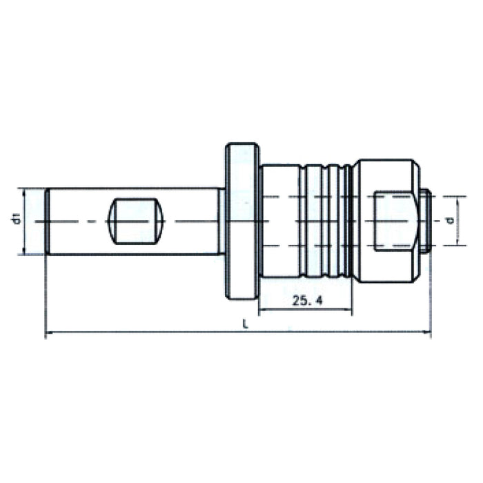 Straight Shank Milling Machine Arbor