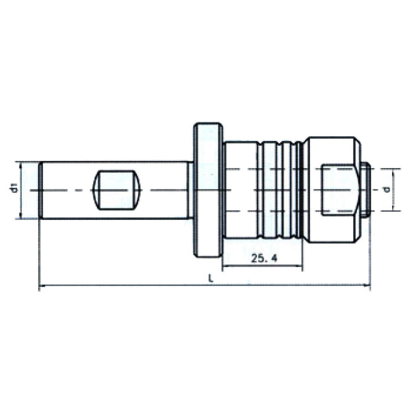 Straight Shank Milling Machine Arbor