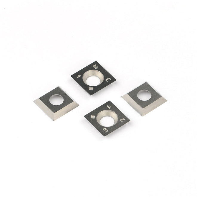 15x15x2.5mm Square Carbide Insert Knife with a 37 Degree Bevel