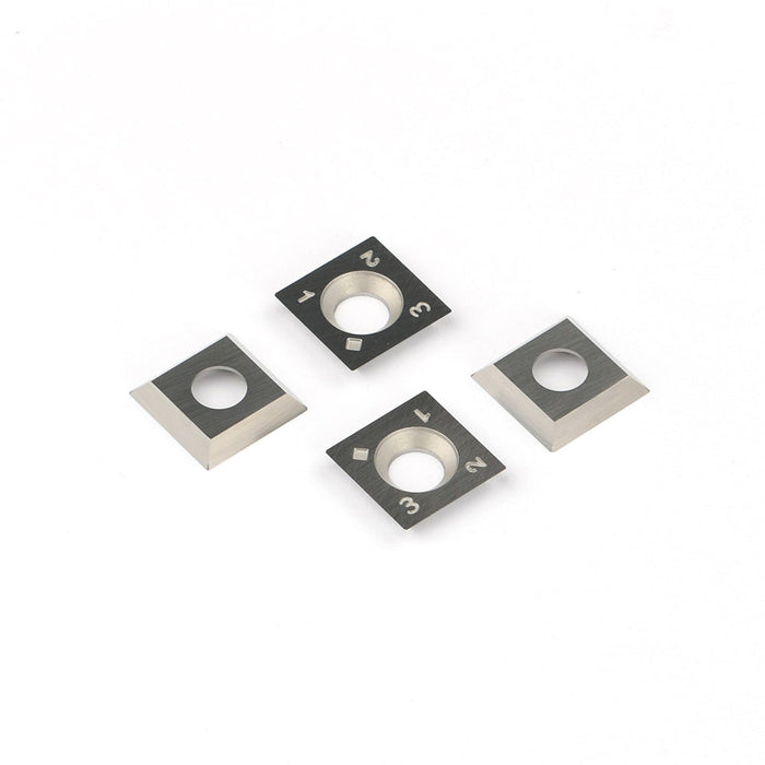 15x15x2.5mm Square Carbide Insert Knife with a 37 Degree Bevel