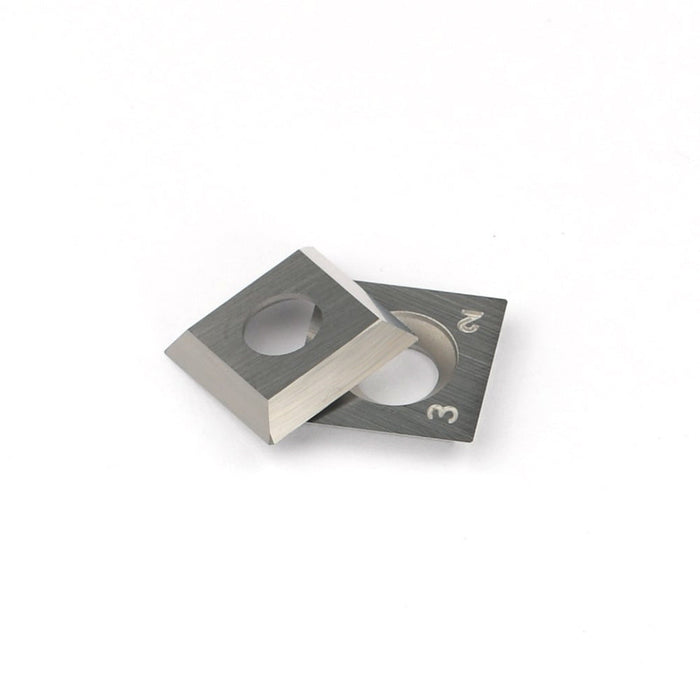 15x15x2.5mm Square Carbide Insert Knife with a 37 Degree Bevel