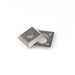 15x15x2.5mm Square Carbide Insert Knife with a 37 Degree Bevel
