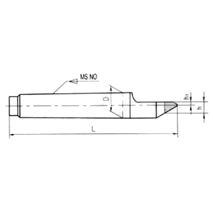 Carbide Tipped Half Center