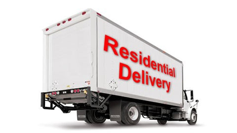 Private residential/limited access delivery without tailgate service